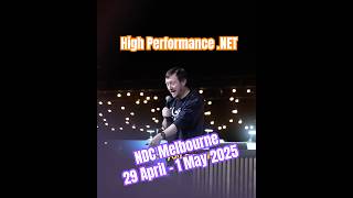 NDC Melbourne 2025 Workshop: High Performance .NET Development with Rendle 🇦🇺