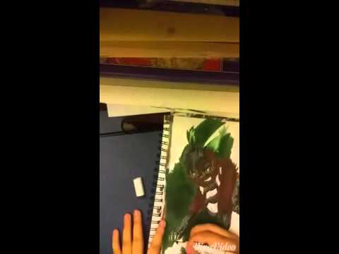 Speed drawing of Zenith, My OC