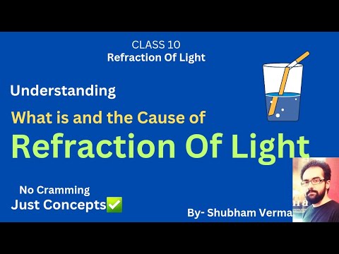 Refraction Of Light ICSE Class 10 Physics | Bending Of Light