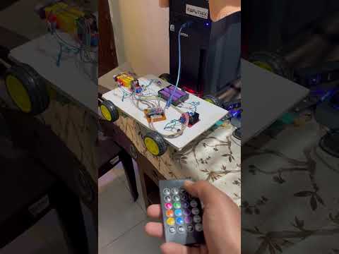 Line Following OFFICE robot #automobile #linefollower
