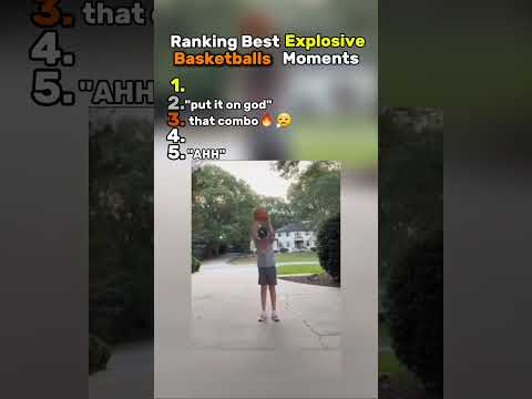 Ranking Best Explosive Basketball Moments 😂