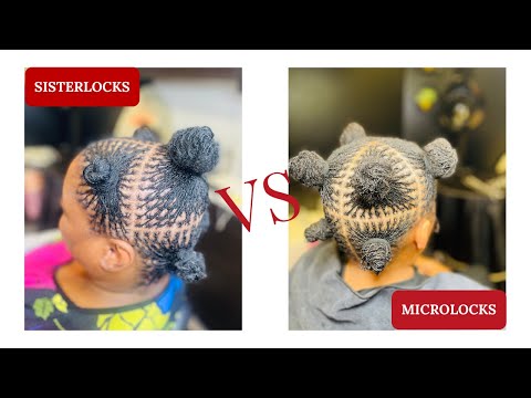 Sisterlocks vs Microlocks Explained | Full Install Examples