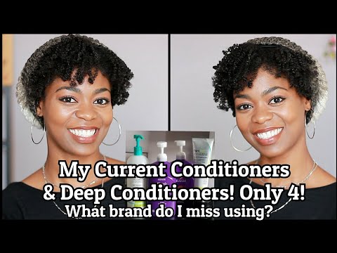 My Conditioners & Deep Conditioners! Only 4! + What Brand Do I MISS Using? - NaturalMe4C