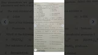 # UP board exam class 12 #/ chemistry paper code 347(BCH)
