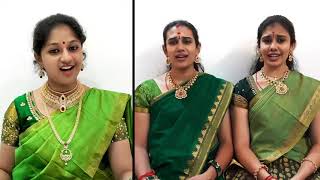 Srichakra Raja Simhasaneswari | Divine Rendition with S. Aishwarya, S. Saundarya & Srilalitha 🌺🙏