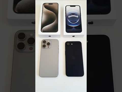 🔥 iphone 16e 2025 vs iphone 15 pro max #iphone​​ #smartphone​​ #shorts​​