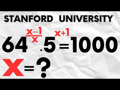 United States I Perfect Exponential Equation Question I Find X=?