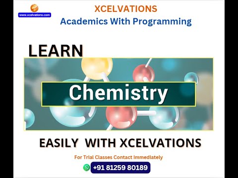 Master Chemistry with Xcelvations: Interactive Online Classes with Programming|#chemistry