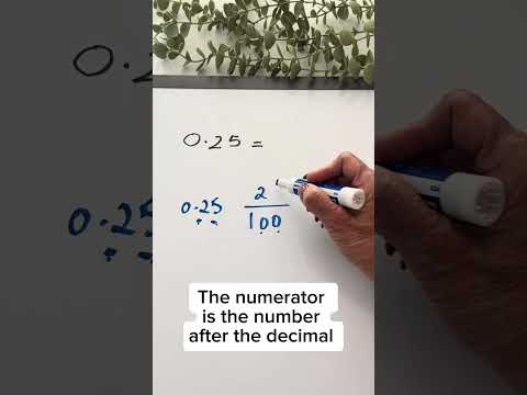 Mastering Decimals to Fractions! #mathmagic #learnwithus #edtech  #education #maths #easylearning