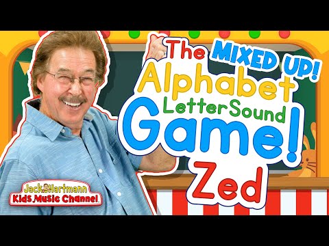 All Mixed Up! |The Alphabet Letter Sound Game! | Zed Version | Jack Hartmann