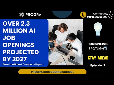 2.3 million AI job openings projected by 2027 #ai #artificialintelligence #jobs #education