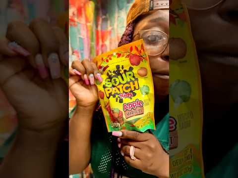 Sour Patch Apple Harvest❗️ Have you tried these!? #fall #apple #sourpatchkids #gummies #new #viral