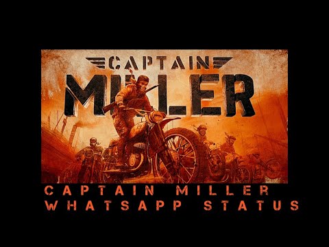 Captain Miller Dhanush Whatsapp Status 2022||APJS CREATIONZ||