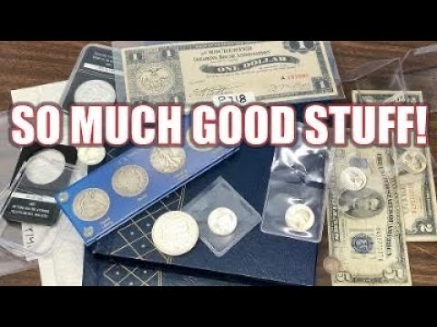 Probably My Deepest Video Yet! - Silver Certificates, Depression Money, Half Dollars, Morgans & More