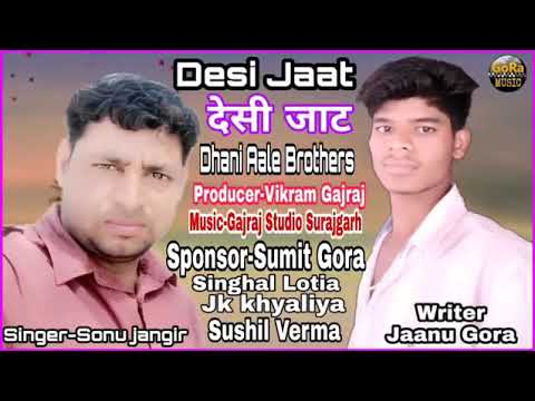 !! Desi jaat !! Haryanvi song 2019 !! Rahul saini singhal lotia !!