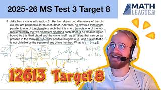 Triangles, Sectors, and Jake's Circle | 12613 Target 8