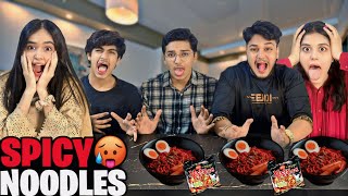 SPICY NOODLES CHALLENEG // VERY SPICY THA YAAR // DHUWA NIKAL GYA