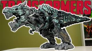 B I G Freaking Robot Dinosaur | #transformers Studio Series Titan Class Grimlock Review
