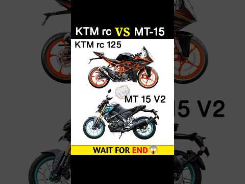 KTM Vs MT15 | Full Comparison || #shorts #ktm #mt15 #bike #adventure