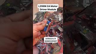 L298N 2A Motor Driver Module #MotorDriver#ElectronicsShorts#diyprojects #TechTips#ArduinoMagic#diy
