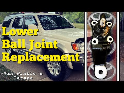 Lower Ball Joint Replacement - 3rd Gen Toyota 4Runner 1996-2002 - How To