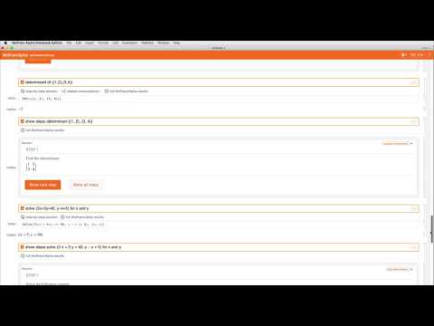 Hands-on Start to Wolfram|Alpha Notebook Edition