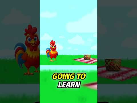 🌈✨ Learn Colors with Rusty the Rooster!! ✨🌈