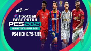 NEW BEST PATCH PES 2021 SEASON UPDATE WINTER TRANSFER 2021