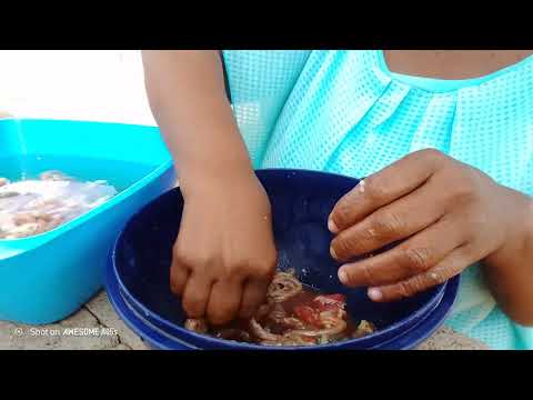 How to Clean and Prepare chicken intestines #OrganMeat #OffalRecipe #ChickenIntestines