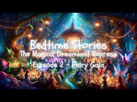 Bedtime Audio Stories | The Magical Dreamland Express - Fairy Gala | Best Sleep Stories For Kids