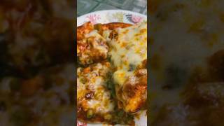 Instant bread dough pizza #cookingvideo #instantrecipe #pizza #coockingvlog #trendingshorts #cheese