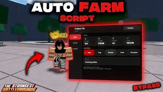 *NEW* 🔥AUTO FARM - The Strongest Battlegrounds, Loopfarm Kill, Auto Hop, Pc & Mobile | BYPASS🏆