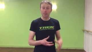 Anywhere core strength routine for Cyclists  - single arm / leg