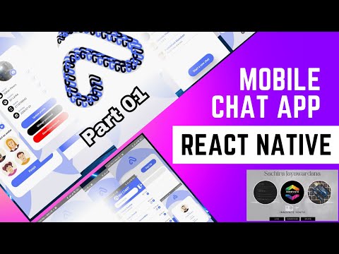 React Native project 01 - Mobile Application development | Chat App - Part 01 | SignIn #reactnative