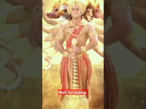 हनुमान vs महागण| महागण की श्राप मुक्ति🚩🚩#shorts #ytshort #hanuman #trending #viralshort