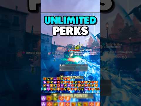 Get Unlimited Perks in Zombies