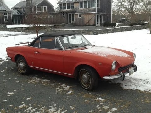 Car Restoration - 1969 Fiat 124 Spider