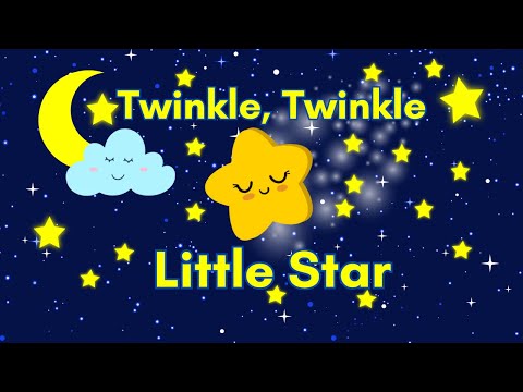 Twinkle Twinkle Little Star - Calming Lullaby & Nursery Rhyme for Kids