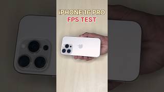 iPHONE 16 PRO☠️ PUBG FPS TEST😈-#iphone16pro #bgmi #pubgmobile #shorts #120fps #iphone