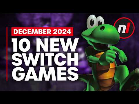 10 Exciting New Games Coming to Nintendo Switch - December 2024