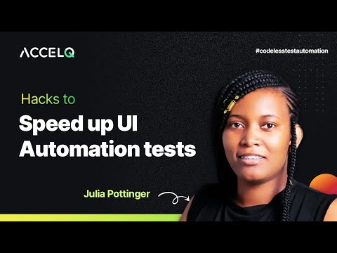 Hacks to Speed up UI Automation tests