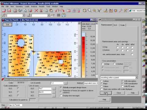 Autodesk Robot structural analysis - struct plate