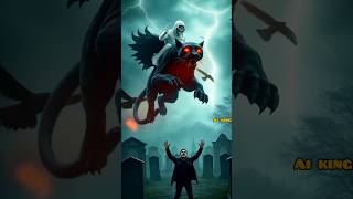 Ghost and big cat😱 #viralvideo #horror #youtubeshorts #scary #youtubevideos #new #vut #bhoot #fyp