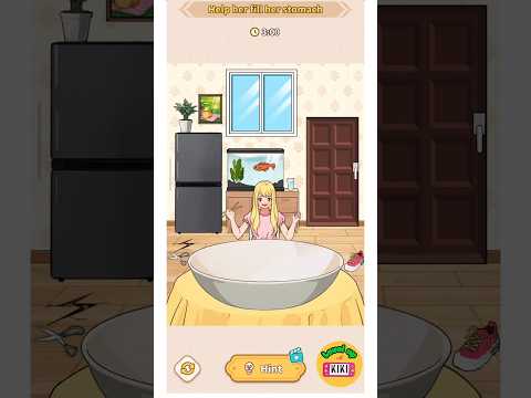 Brain Puzzle Tricky Quest | Level 19 Fill Stomach - Help her fill her stomach | #braingames