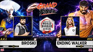 GRAND FINAL 🔥 BROSKI (Aki) vs ENDING WALKER (Ryu) ♦ CPT 2026 World Warrior: UK-Ireland | SF6 |