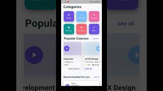 Course Selling App UI in Flutter