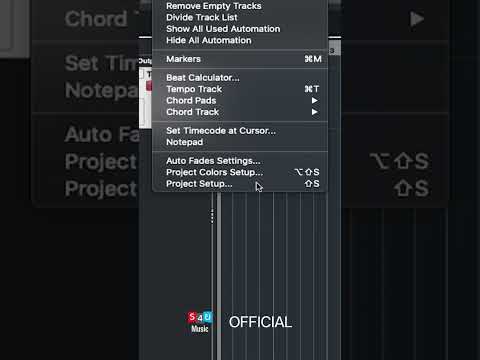 ทริคง่าย เปลี่ยน sample rate ใน Cubase #s4uaudio #shorts