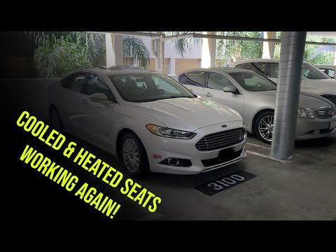 Fixing Heated/Ventilated Seats on 2014 Ford Fusion Energi - Simple DIY Guide