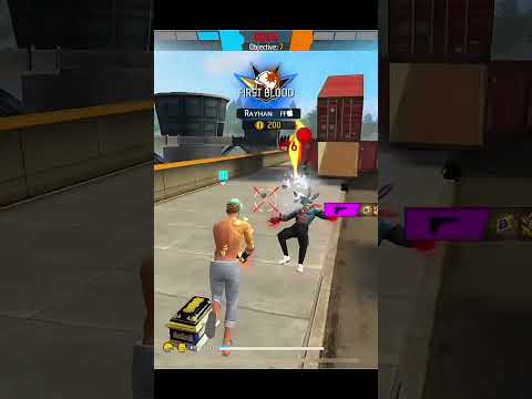 1v1 Custom Match With Friend 😂 | Free Fire Bangladesh #shorts #rayhanff #freefire