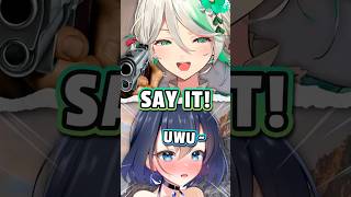This is how Cecilia makes Kronii say 'uwu' #shorts #vtuber #hololive